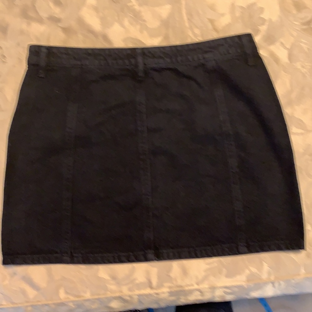 Forever 21 Denim Mini-Skirt, Size L - Picture 4 of 7
